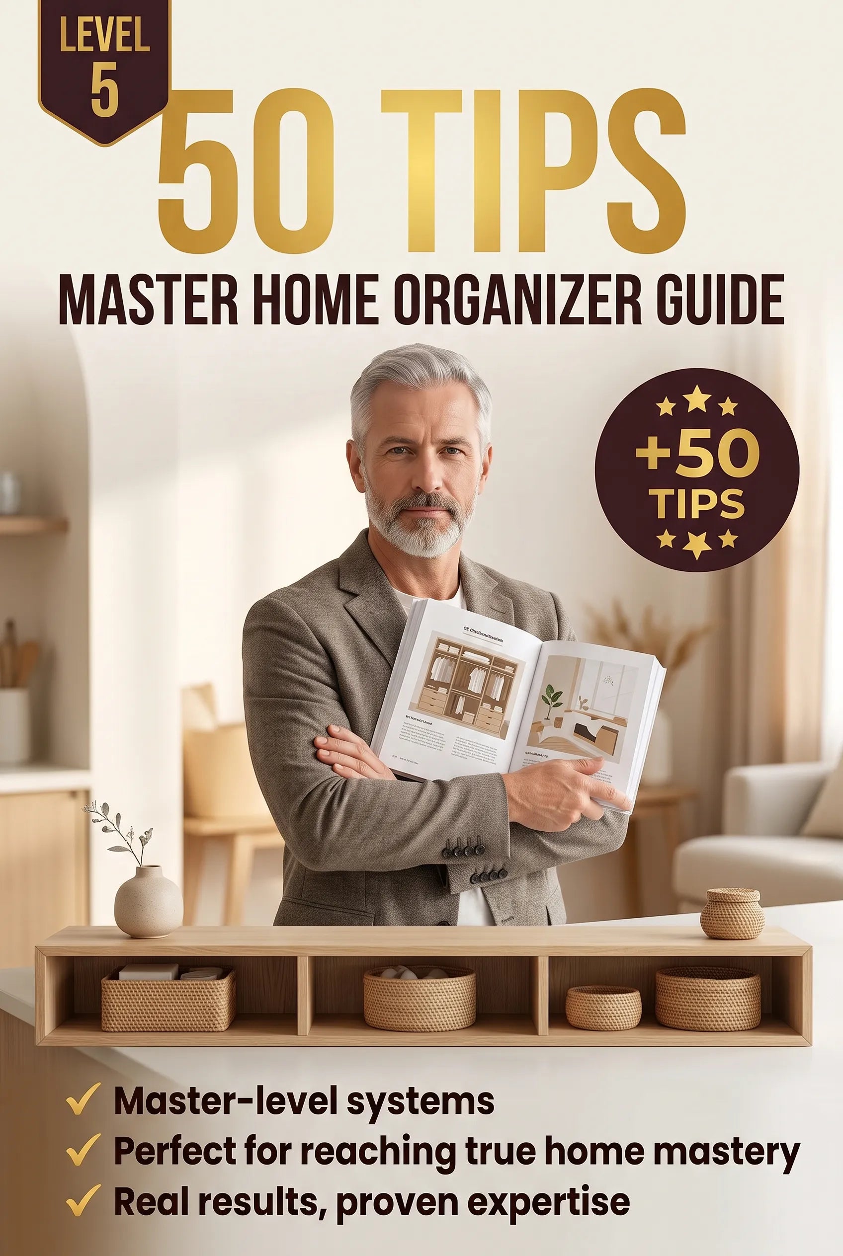 Level 5 – 50 Tips: Master Home Organizer Guide