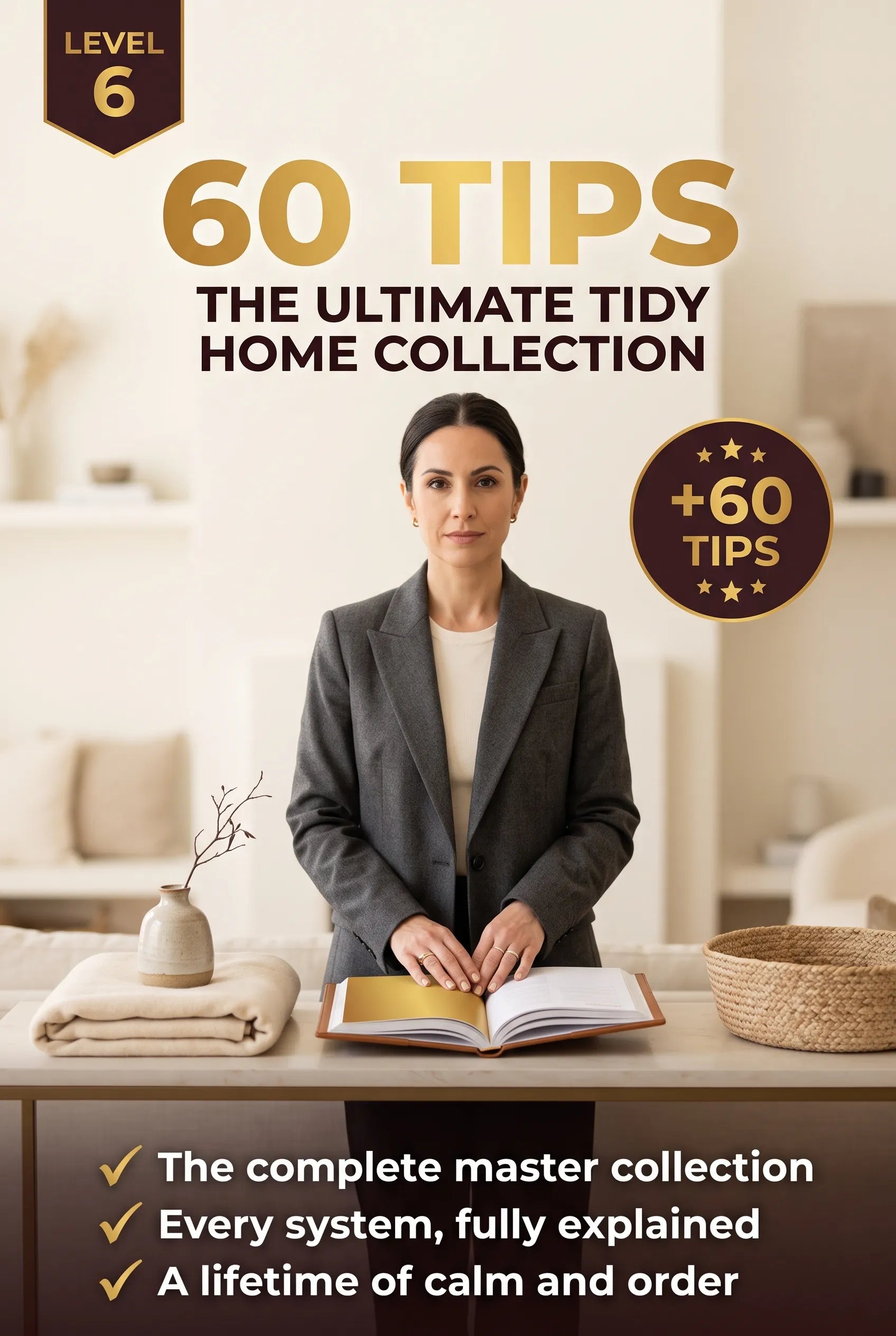 Level 6 – 60 Tips: The Ultimate Tidy Home Collection